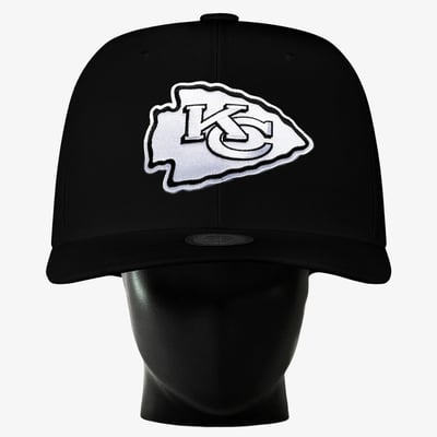 Kansas City Chiefs Noggin Boss Unisex Big Hat - Black